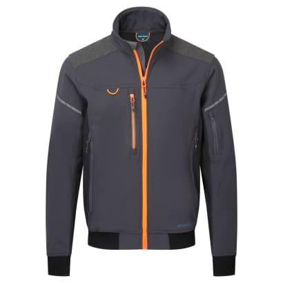 Portwest ev4 softshell bomber jacket ev464 for work