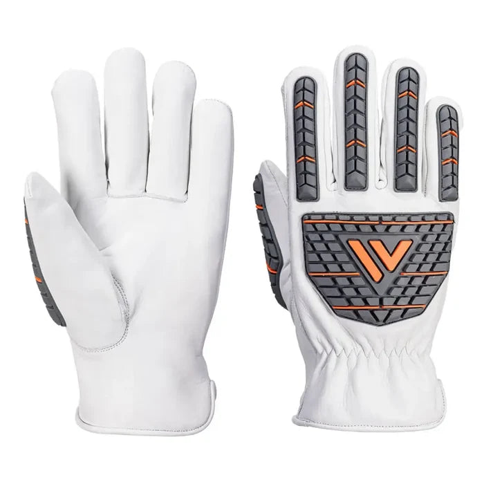 Portwest impact 110 cow leather glove - a742