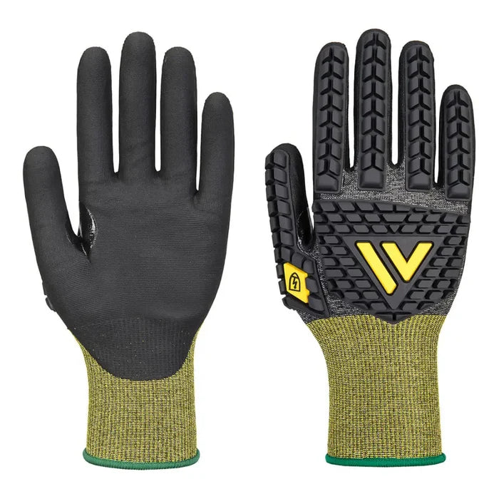 Portwest Impact E18 Cut Resistant Nitrile Antistatic ESD Glove - A756