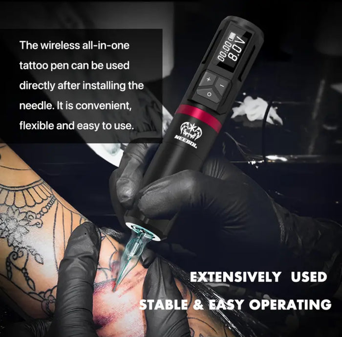Professional Wireless Tattoo Kit