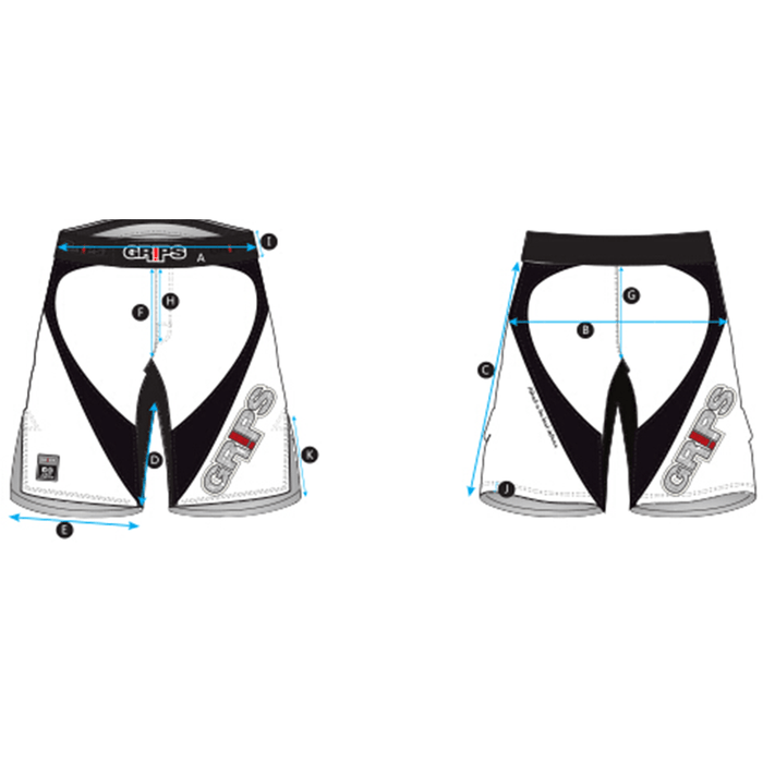 fight short size