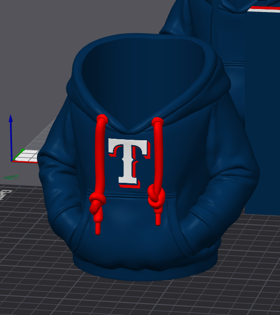 Rangers Hoodie Koozie/Pen Holder