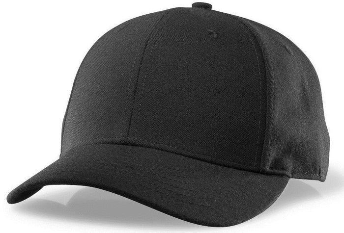 Richardson Black 6-Stitch Base Umpire Hat (Keystone Umpires)