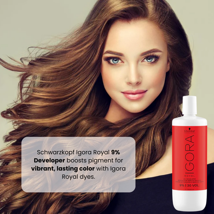 SCHWARZKOPF IGORA 9% OIL DEVELOPER 30VOL - 1000ML
