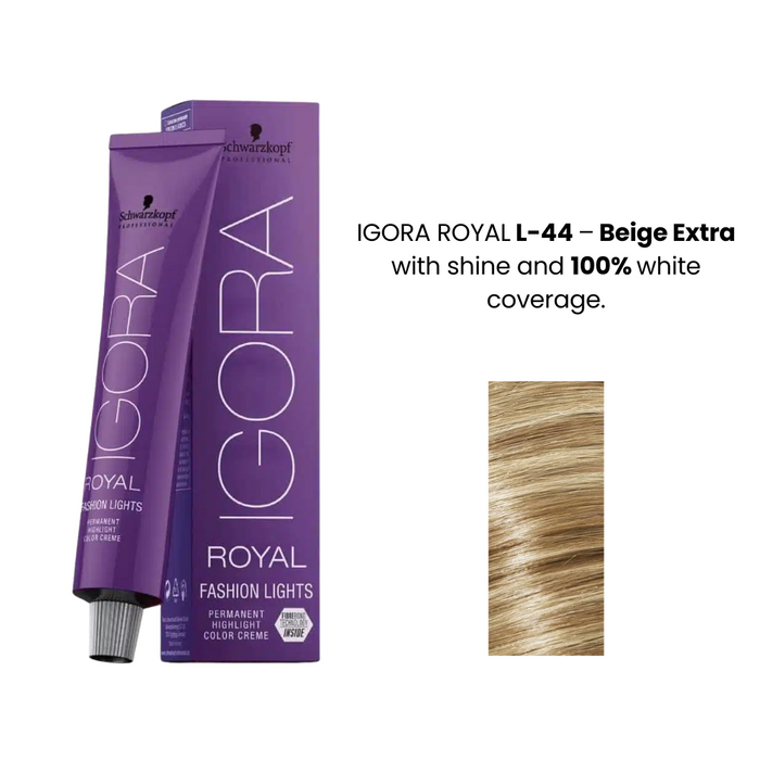 SCHWARZKOPF IGORA ROYAL FASHION LIGHTS L 44 (60ML)