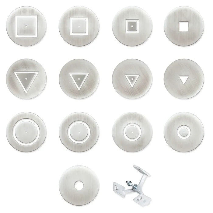 SCOTT CREEK 4" HOLLOW DIE KIT (24PC)