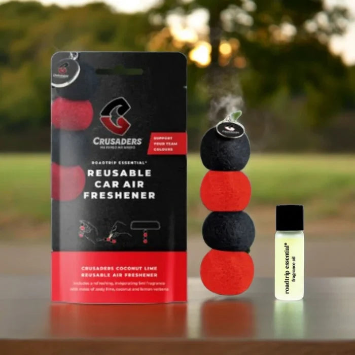 HA Naturally car diffuser Smelly Balls Car Air Freshener - Crusaders Rugby