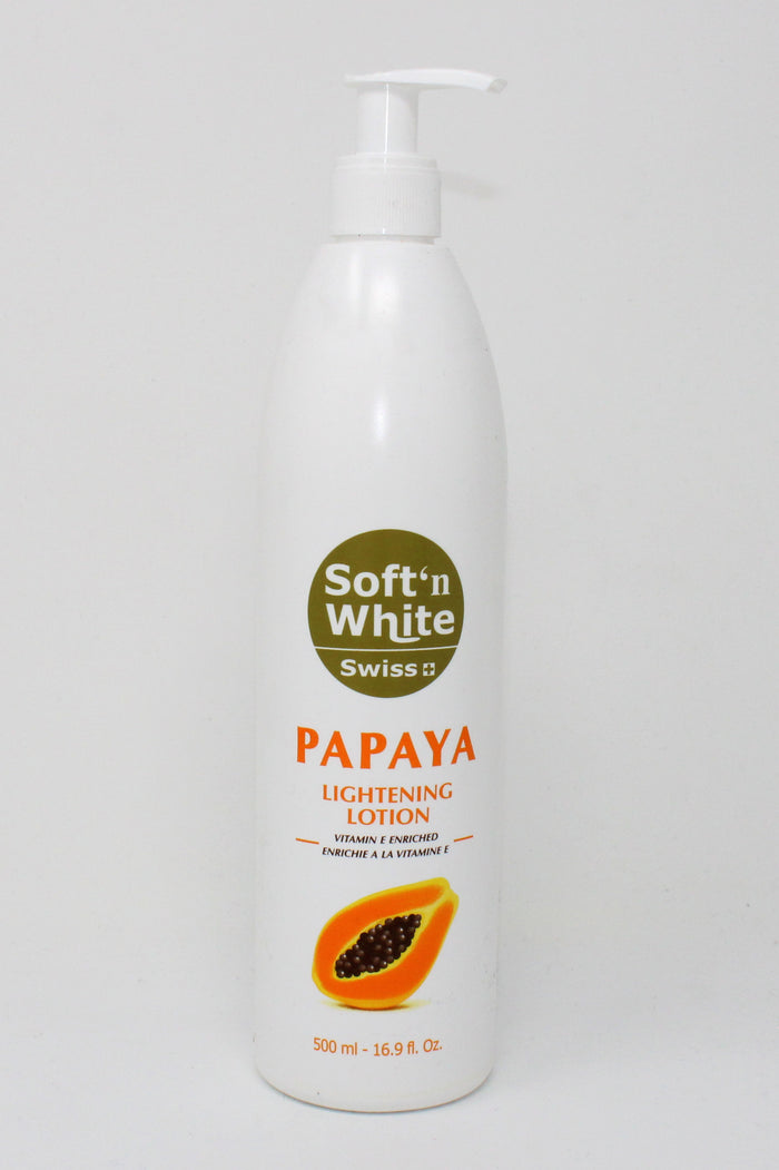 Soft N White Papaya Brightening Lotion - Elysee Star