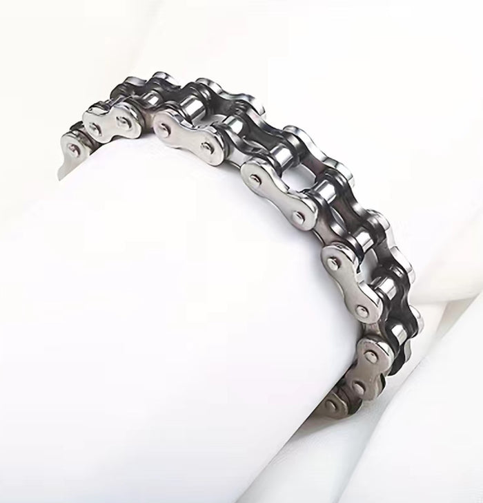 Stainless Steel Motorcycle Chain Bracelet
