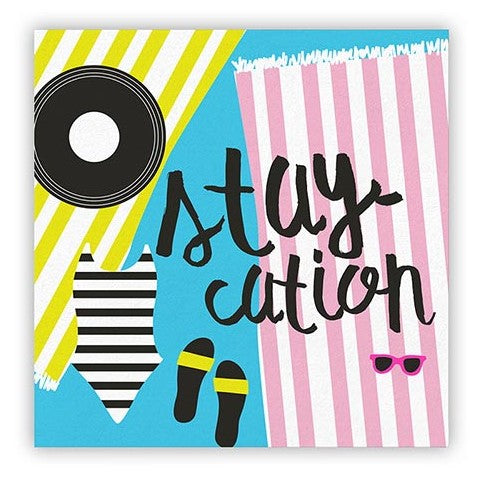 Staycation Beverage Napkins