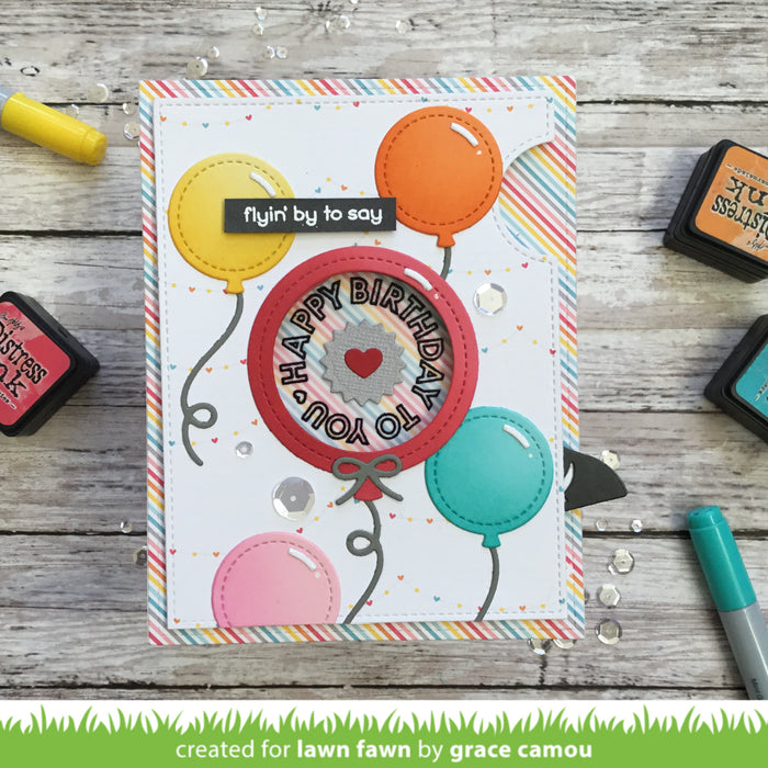 stitched balloon frames