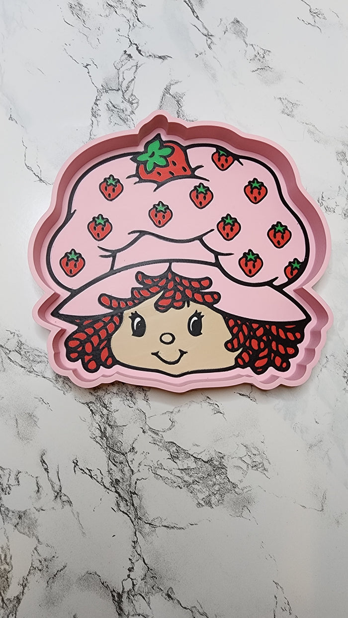 *STL / 3MF FILE ONLY* Strawberry Tray Digital File