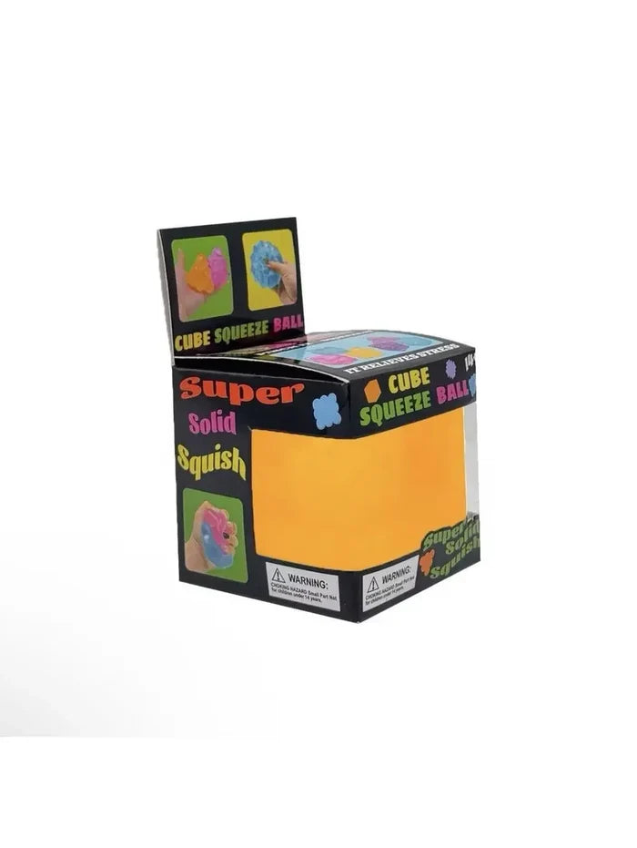 Super Solid Squish Cube Squeeze Ball Sensory Toy