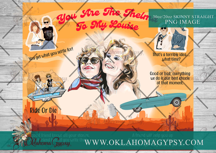 Thelma & Louise Inspired Digital File Wraps