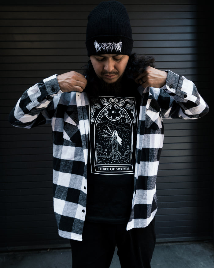 Three Of Swords Tarot Tee