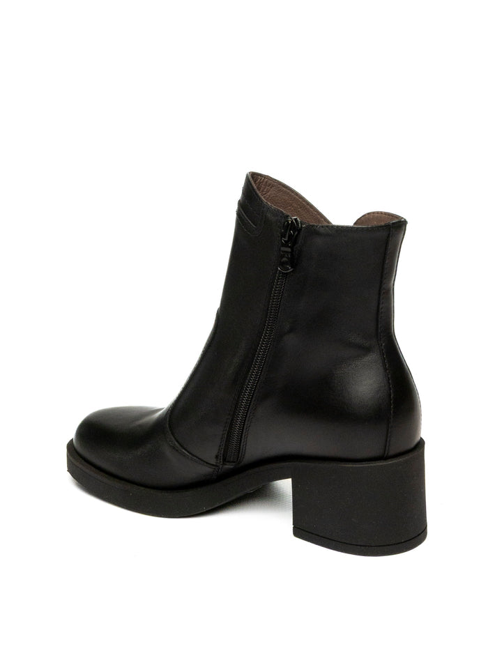 NERO GIARDINI Tronchetto pelle nero 513873 GUANTO-NERO