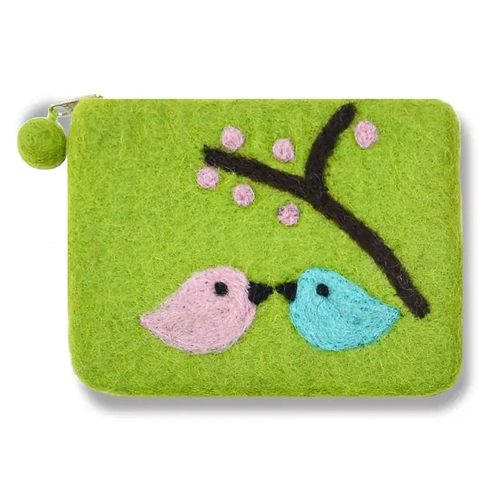 Two Love Bird Coin Purse