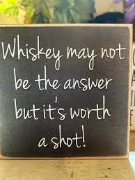 Whiskey Decorative Woodcraft