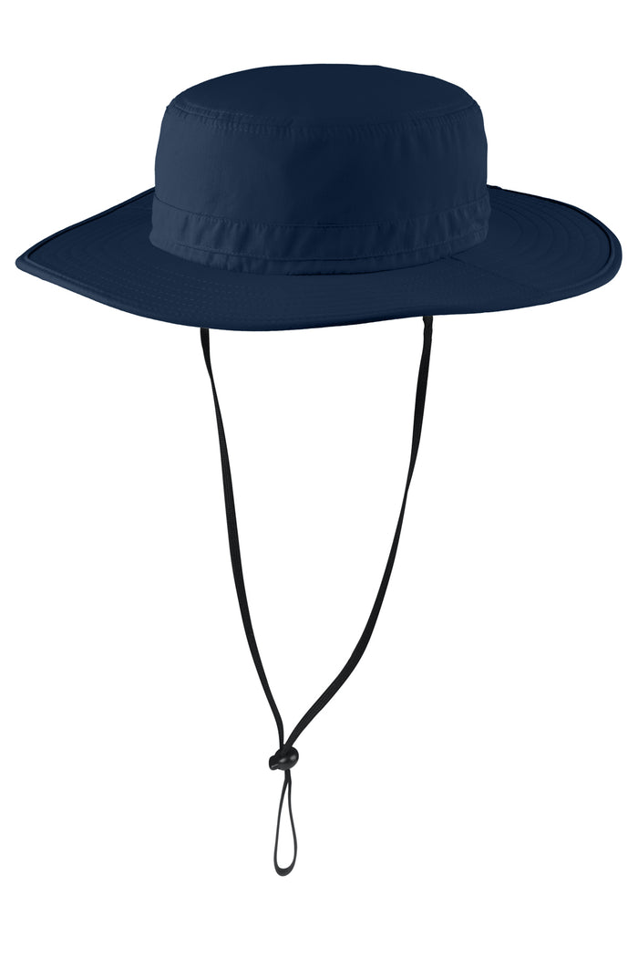 Wide-Brim Navy Bucket Hat (MBUA)