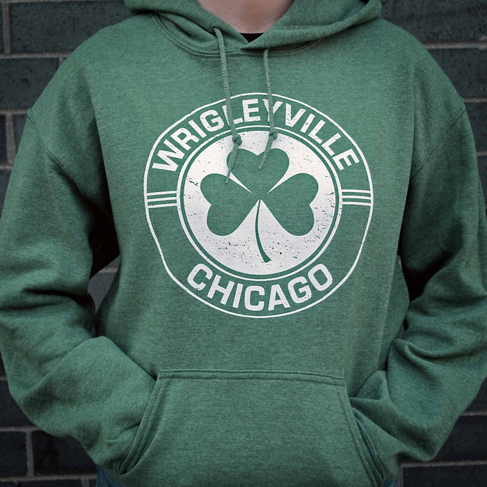 Wrigleyville St. Patrick's Day Hooded Sweatshirt