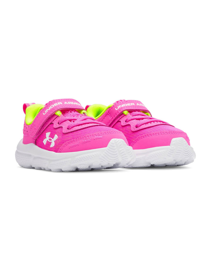 Zapatilla Running Niña Bebé Assert 10 AC Rosado Under Armour