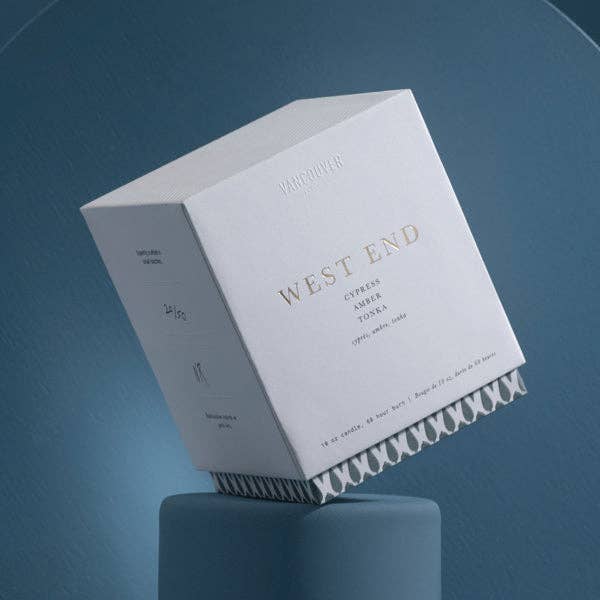 10oz West End Boxed Candle - Magnolia Lane co. Home + Garden + Gift