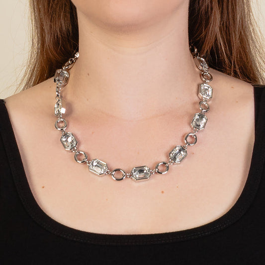 12010 - Crystal Necklace - Clear