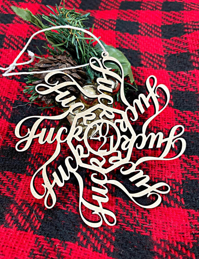 2021 fuckflake ornament