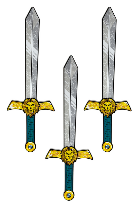 3 Piece Lionheart Warrior Sword Bundle