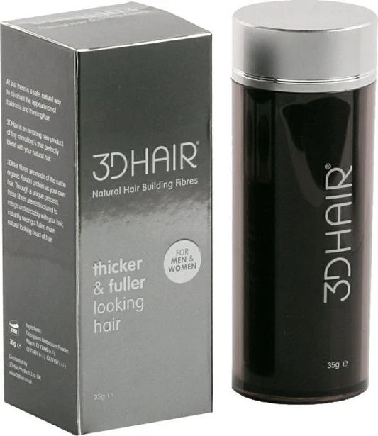 3D Hair Natural Hair Building Fibres 35g Black