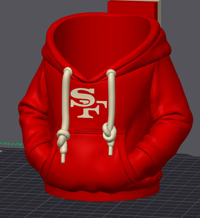 49ers Hoodie Pen Holder/Koozie