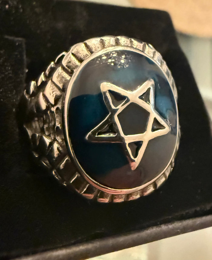 Pentagram Signet Ring