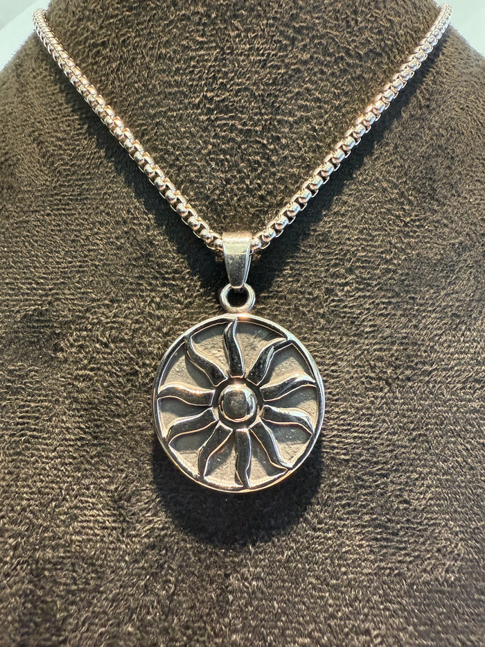 The Sun God Apollo Amulet & Necklace Set