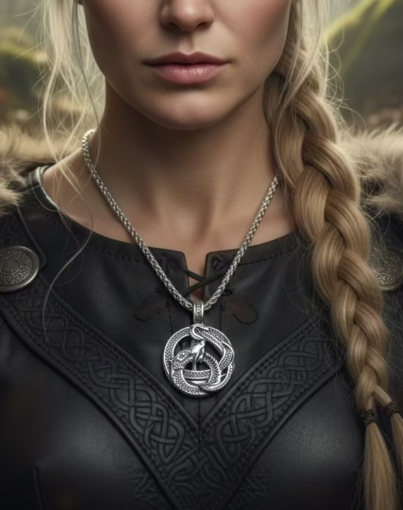 Titanium Dragon Knot Amulet