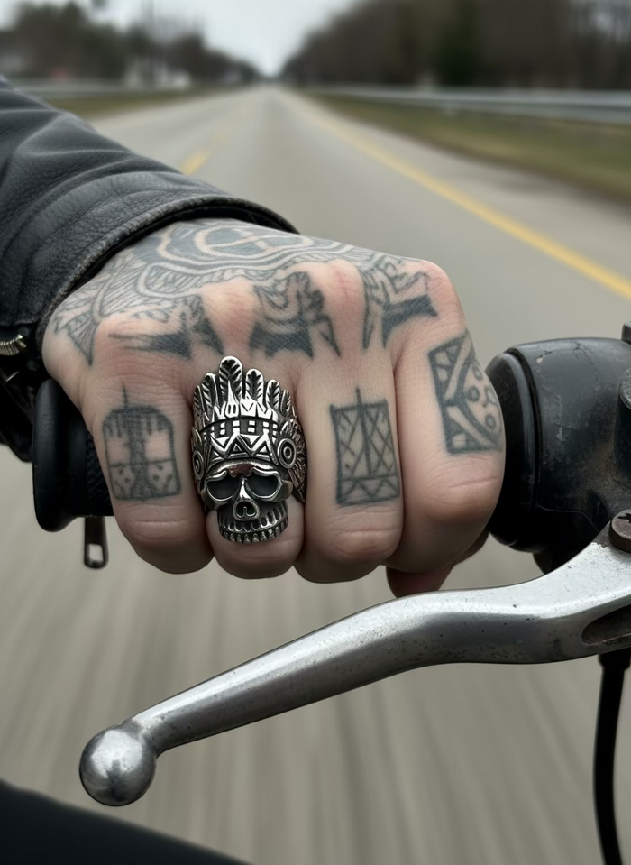 Chief Skull Ring