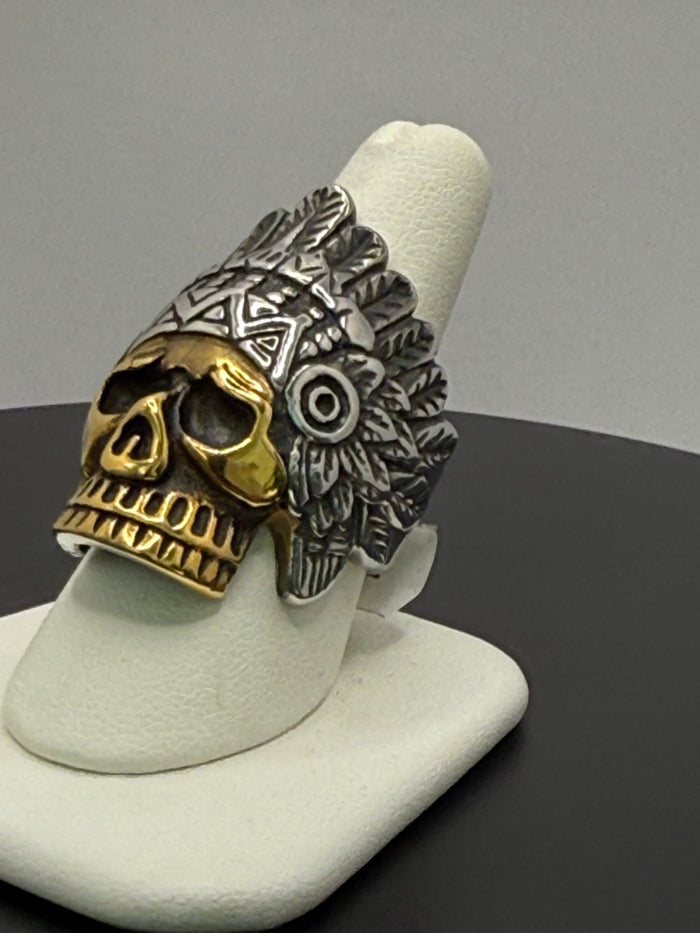 Chief Skull Ring