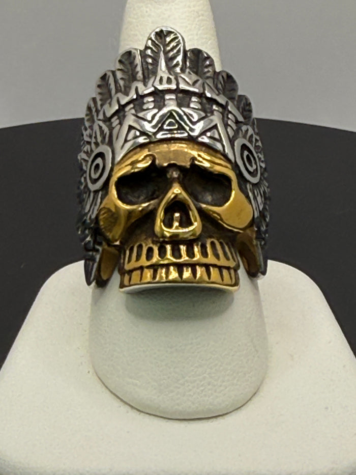 Chief Skull Ring