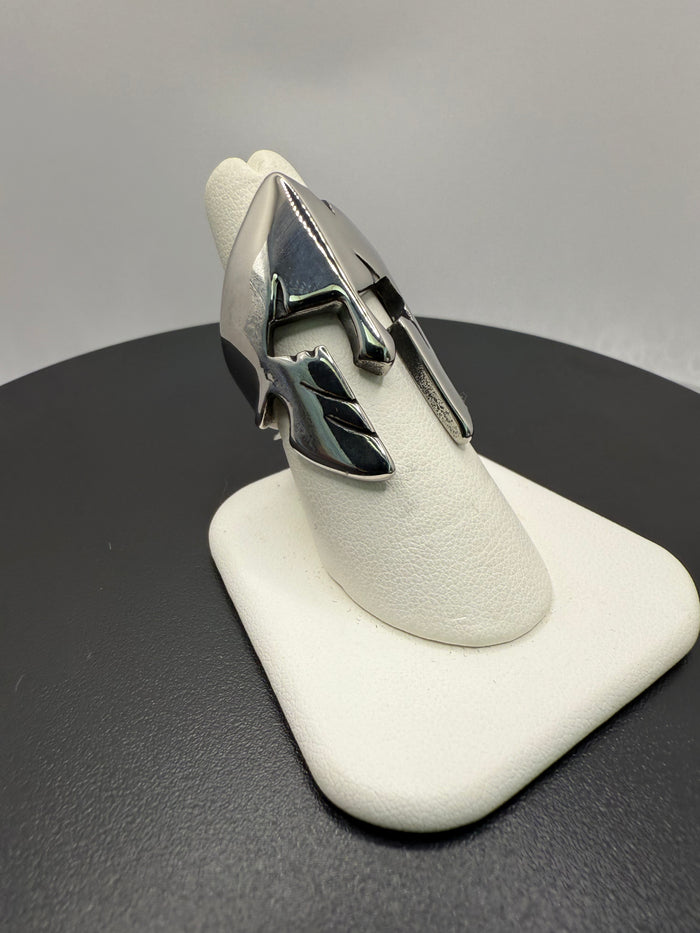 Titanium Spartan Mask Ring