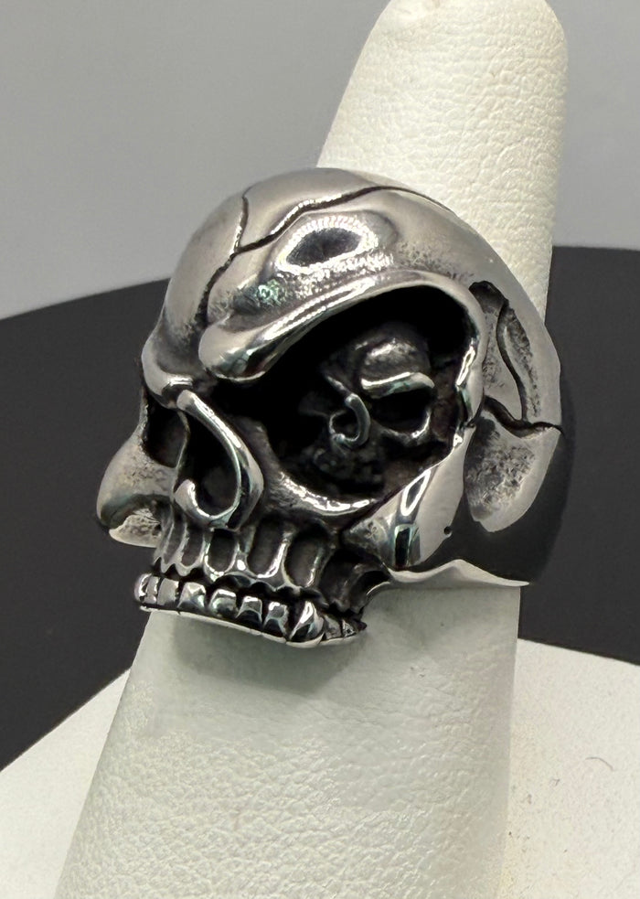 Inner Beast Titanium Skull Ring