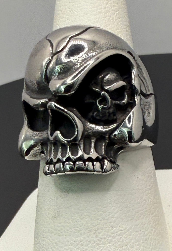 Inner Beast Titanium Skull Ring