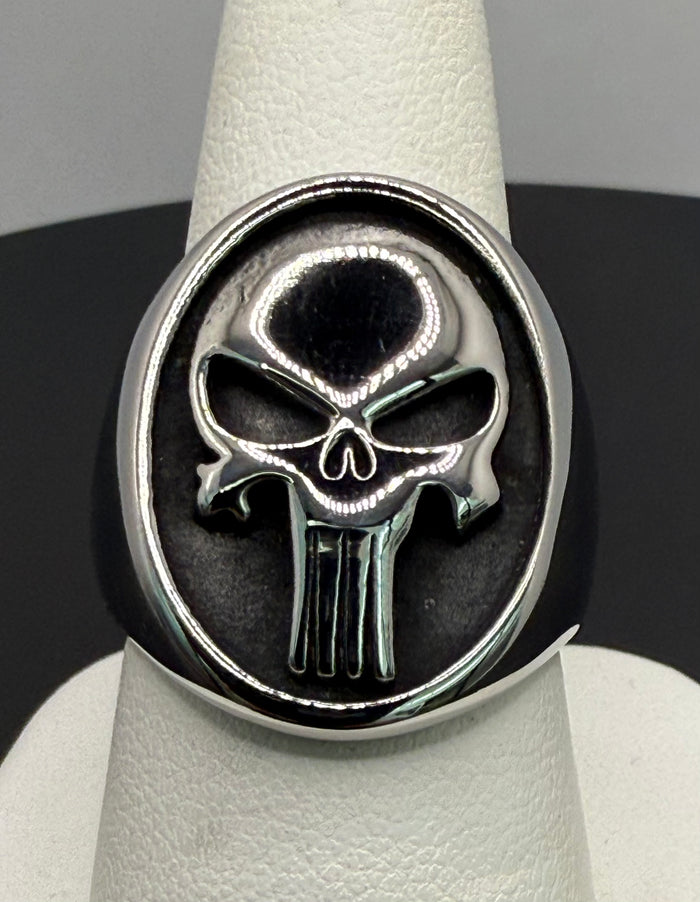 The Punisher Skull Signet Ring