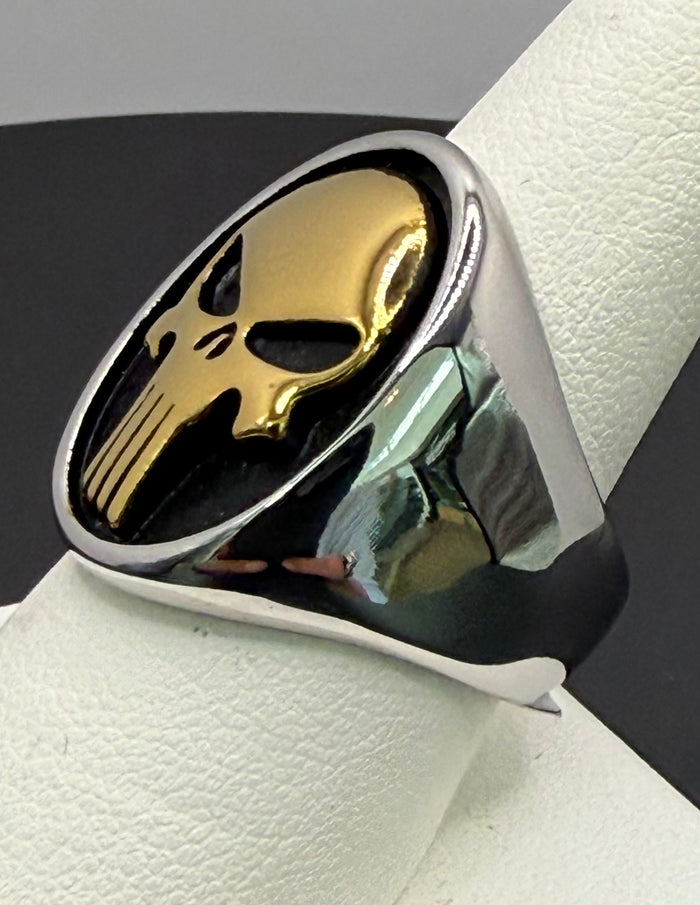 The Punisher Skull Signet Ring
