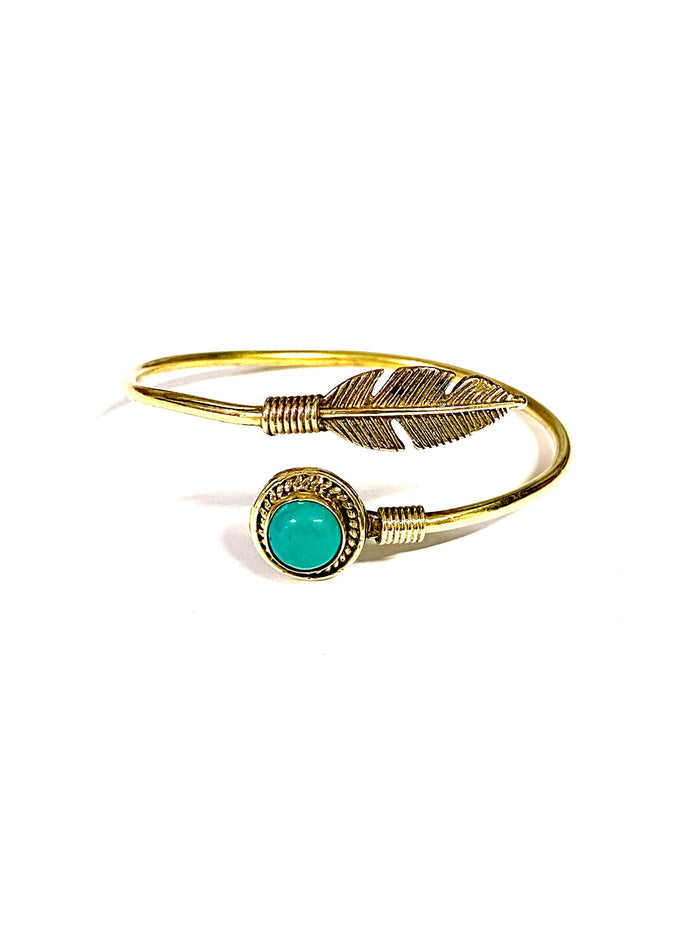 Abeni Turquoise Adjustable Cuff