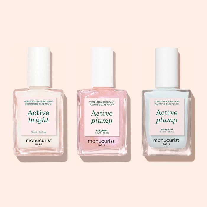 Bright + Plump Pink + Plump Aqua