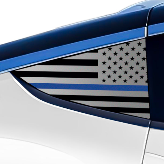 Quarter Window American Flag Vinyl Decal Stickers Fits Nissan Z 2023 - 2025 - Bogar Tech Designs