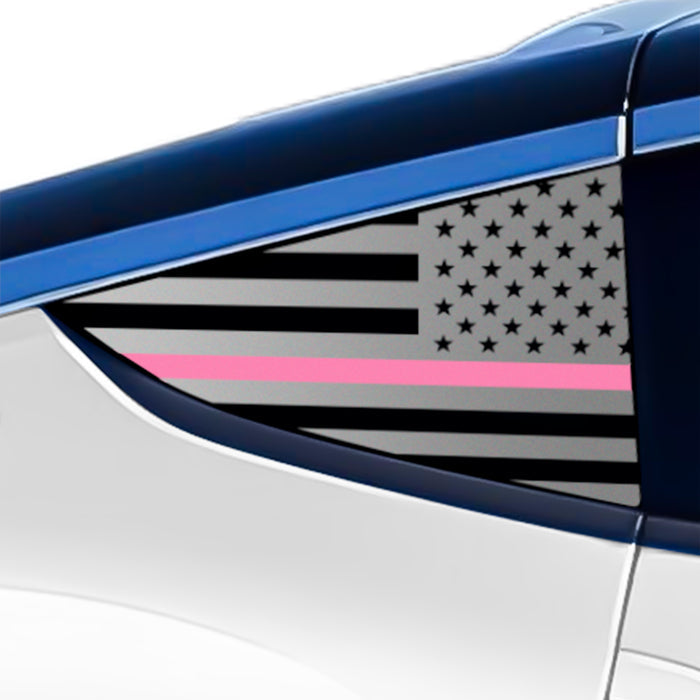 Quarter Window American Flag Vinyl Decal Stickers Fits Nissan Z 2023 - 2025 - Bogar Tech Designs