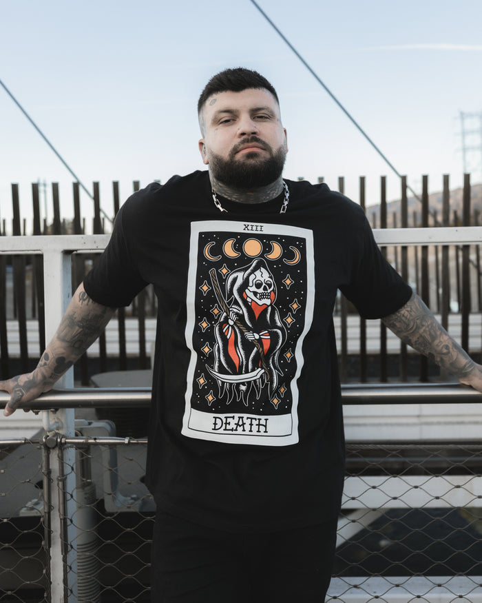 American Traditional Death Tarot Tee
