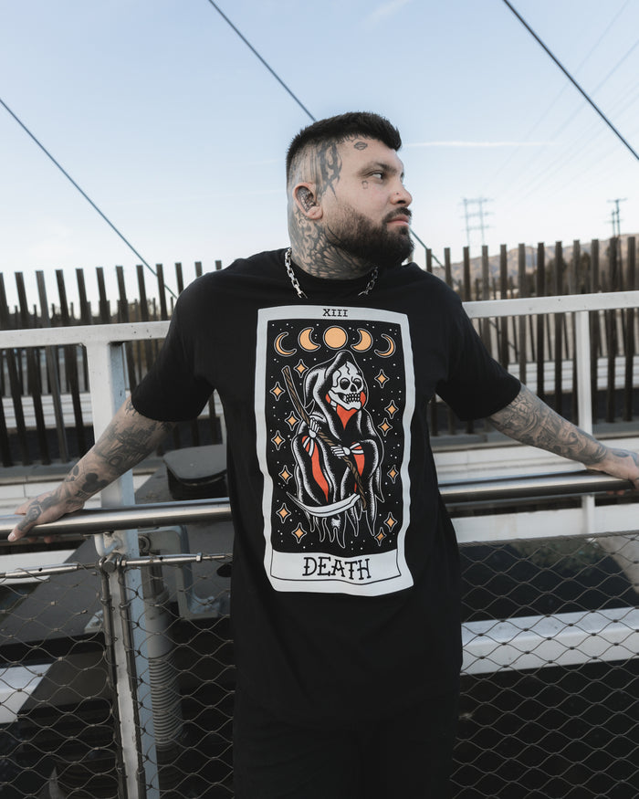 American Traditional Death Tarot Tee