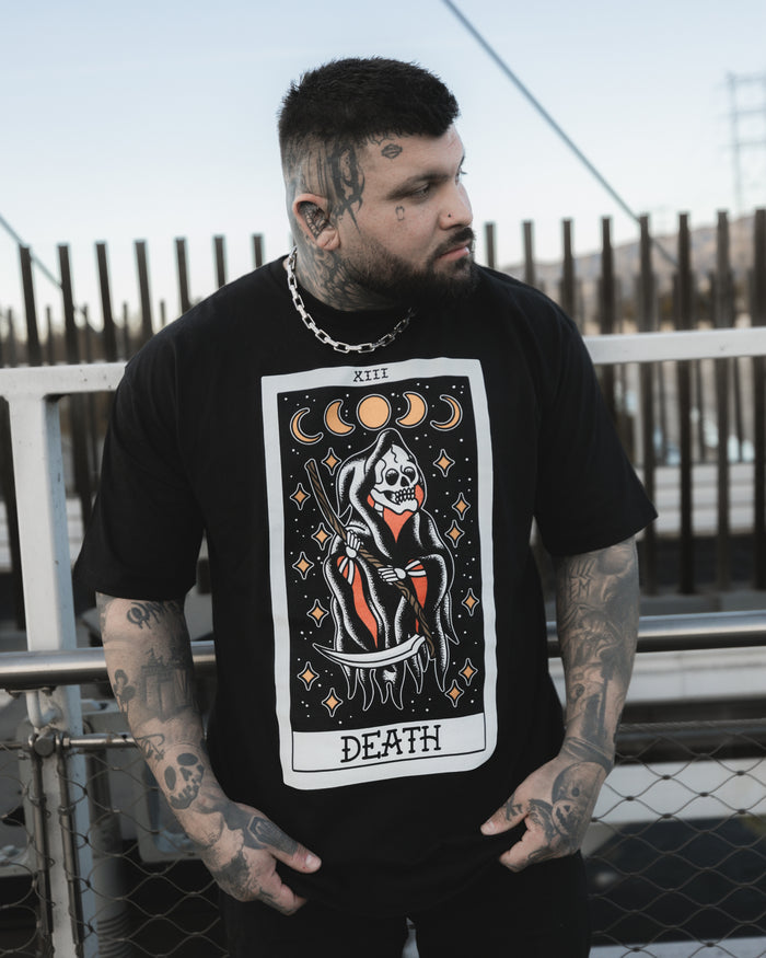 American Traditional Death Tarot Tee