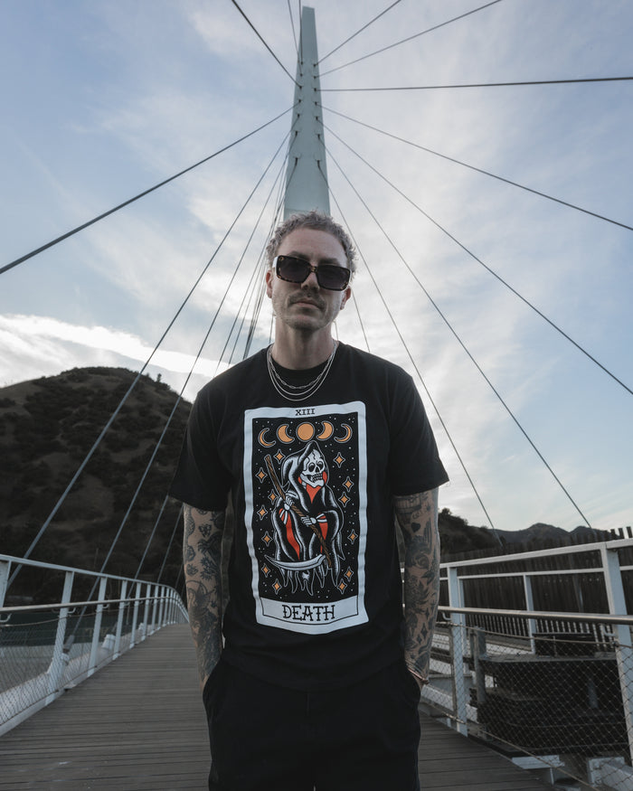 American Traditional Death Tarot Tee
